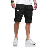 Ceekoo New Men's Fashion Hip Hop Shorts Summer Cotton Casual Capris Running Sports Shorts Street Pants High Quality Straight Leg Pants