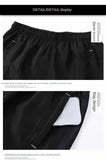 Ceekoo  Men Invisible Zipper Open Crotch Underpants Outdoor Sports Mens Plus Size Casual Shorts