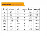 Ceekoo  New 65% Cotton Fabric Men's Casual Pants Wide Leg  Straight Loose Outdoor Sweatpants High-quality Soft Long Baggy Trousers