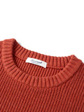 Ceekoo  -  Autumn Winter New Oversize 5 Gauge Cotton Wool Blend Sweater Men Warm Thick Knitwear Pullovers