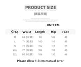 Ceekoo Summer Drape Pants Mens Elastic Waist Flared pants Fashion New Solid Spring Korean Straight Loose Wide Leg Mopping Trousers Men