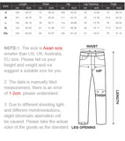 Ceekoo Maden Retro Denim Wash Baggy Men's Jeans Wide Leg Tapered Pants Fashion Casual Streetwear Jean Straight Elastic Men Trousers