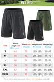 Ceekoo Men Running Shorts Quick Dry Fitness Sport Knee Length Shorts 2022 New Casual Gym Shorts Loose Male Training Shorts