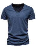 CeekooFashion New 100% Cotton Men T Shirt Tops O-Neck Thin Short Sleeve Tees High Quality Men's Fitness Hot T-shirt For Men Size S-5XL