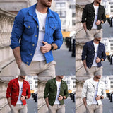 Ceekoo Hip-hop Men's Denim Jackets Streetwear Casual Cotton Classic Slim Jeans Coat Male Brand Clothes Cowboy Jacket Ropa Para Hombre