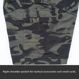 Ceekoo  Tactical Camouflage Multicam T-shirt Quick-drying Military Combat Army Camo Short Sleeve T Shirt Hunting Clothes