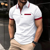 Ceekoo Brand Summer Printing Polo Shirt Men Business Casual Fashion Solid Breathable Work Short Sleeved T-shirts Camisas De Hombre