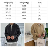 Ceekoo Men Korean Fashion Knitwear Harajuku Knit Sweater Casual Pullovers Jumpers Warm Sweatshirts Vintage Sweaters Man Winter Clothing