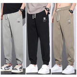 Ceekoo Casual Men's Baggy Cargo Pants Bunching Feet Elastic Waist Harem Trousers Fashion Male Drawstring Jogging Streetwear Sweatpants