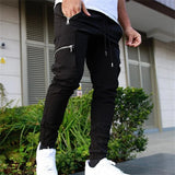 Ceekoo  Casual Cargo Pants Men 2023 Hip Hop Streetwear Jogger Pant Fashion Trousers Multi-Pocket Casual Joggers Sweatpants Men Pants