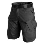 Ceekoo Summer Waterproof Quick Dry Multi-pocket Shorts Men Cargo Shorts Tactical Short Pants Men's Outdoor Clothes Hunting Fishing