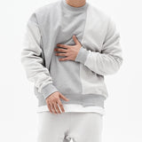 Ceekoo  Mens Cotton Hoodies Casual Running Bodybuilding Training Sweatshirts Hip Hop Pullover Solid Color Grey Tops Jogger Streetwears