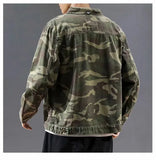 ceekoo Camouflage Jacket Men's Spring And Autumn Sports Jacket Baseball Clothing Denim Men's Jacket