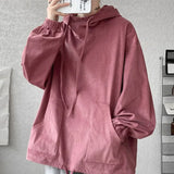 Ceekoo Autumn Stand Collar Hoodies Sweatshirts Men Woman Fashion Pink Black Khaki Hip Hop Hoody Male Brand Casual Loose Tops