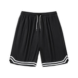 Ceekoo Men's Summer Mesh Sports Shorts Basketball Fitness Speed Dry Running Breathable Shorts Casual Loose Large Size Bermuda Shorts