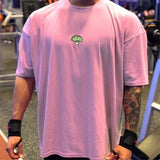  Ceekoo High Qualit gyms T shirt Men Bodybuilding print loose T-shirt Workout Fitness Tees Men Clothing cotton Short Sleeve Sports Shirt