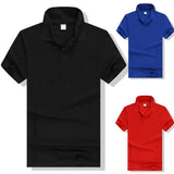 Ceekoo  Hot Soild Colour Causal Cotton Golf Shirt Shirt Short Sleeve Sport Shirts