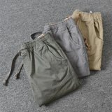 Ceekoo Stylish  Joggers Pants Sporty Pure Color Slim Pants Solid Color Male Men Cargo Pants Men Clothes