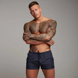 Ceekoo Summer Beach Shorts Men Trunk Shorts Men Fashion Brand Softwear Army Green Shorts Men Boxers Solid Short Pants Male