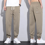 Ceekoo Casual Men's Baggy Cargo Pants Bunching Feet Elastic Waist Harem Trousers Fashion Male Drawstring Jogging Streetwear Sweatpants