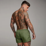 Ceekoo Summer Beach Shorts Men Trunk Shorts Men Fashion Brand Softwear Army Green Shorts Men Boxers Solid Short Pants Male