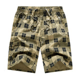 Ceekoo Men's Five-point Pants 100% Pure Cotton Sports And Casual Shorts Skin-friendly Breathable Quality Camouflage Pants