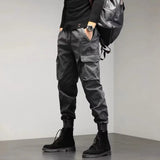 Ceekoo  Hot New Autumn Hiking Cargo Pants Male Trousers Durable Loose Outdoor Overalls Solid Color With Multiple Pockets