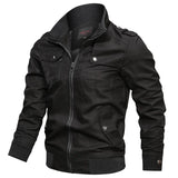 Ceekoo  New Spring Autumn Brand Fashion Men's Jacket Casual Jacket Outdoor Sports Jacket Spring and Autumn Military Motorcycle Coat