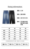 CeekooHiphop Leader Y2k Washed Street Jeans Women'S Oversized Sports Pants Splicing High-Quality Materials Men'S Casual Pants new