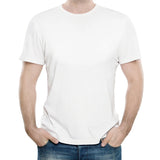 Ceekoo White T-Shirts Mens Plain Color Summer Male Casual Short Sleeve O-Neck Tees Tops Oversize 5XL Clothes