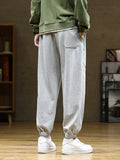 Ceekoo  Spring Autumn Men's Baggy Sweatpants Colorfull Drawstring Cotton Trainning Jogger Pants