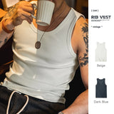 Ceekoo  -  New Men's Tank Tops Without Sleeve Brand New Plain Tank Top Men Muscle Vest Sleeveless T-shirts For Men's Summer Tops