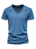 CeekooFashion New 100% Cotton Men T Shirt Tops O-Neck Thin Short Sleeve Tees High Quality Men's Fitness Hot T-shirt For Men Size S-5XL