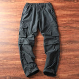 Ceekoo parachute pants men's functional overalls baggy straight leg trousers fashion brand