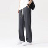 Ceekoo  -  baggy jeans Men's Oversized Y2K Straight Trousers Wide Leg Baggy Pants Men Streetwear Casual Suits Pants Overalls Sweatpants Korean Clothes