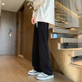 Ceekoo  Spring New Sweatpants Men Straight Casual Pants Korean Loose Drawstring Pants Unisex Streetwear Joggers Sports Trousers