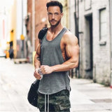 CeekooBrand gym clothing cotton singlets canotte bodybuilding stringer tank top men fitness shirt muscle guys sleeveless vest Tanktop