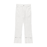 Ceekoo Straight-leg Micro Flared Jeans