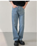 Ceekoo Thin Breathable Straight Leg Jeans