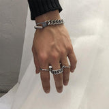 Ceekoo Three-Chain Ring