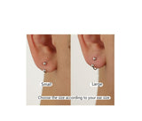 Ceekoo U-Shaped Bead Earrings