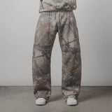 Ceekoo  -  90s Streetwear Y2K Retro SweatPants Camouflage Pattern Print Streetwear Men harajuku Street Hip Hop Unisex Oversized Casual Camo Baggy Trousers