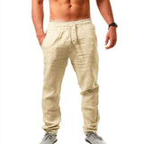 Ceekoo Men's Linen Pants