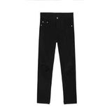 Ceekoo Ripped Side Zip Slim Jeans