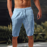 Ceekoo Loose Linen Shorts