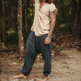 Ceekoo Linen Harem Pants