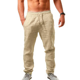 Ceekoo Men's Linen Pants