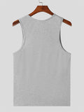 Ceekoo Mens Casual Commuter Fitted Studded Tank