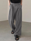 Ceekoo Men's Casual Loose Wide-leg Pants